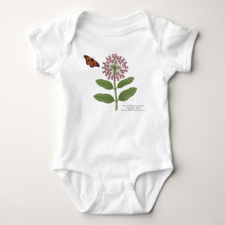 Rettet die Monarchfalterpopulation Baby Strampler