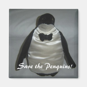 Rettet die Pinguine! Magnet