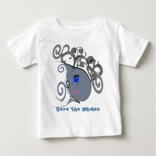 Rettet die Wale - Baby T-shirt