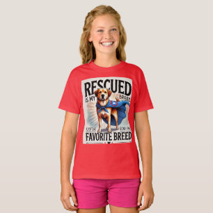 "Rettet ist meine Lieblingszucht - Superhero Shelt T-Shirt