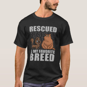 Rettet meine Lieblingsrasse Katzen Tierheim V T-Shirt