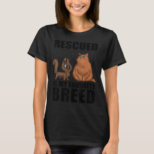 Rettet meine Lieblingsrasse Katzen Tierheim V T-Shirt