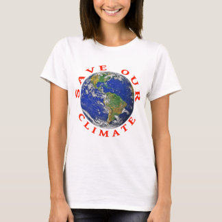 Rettet unser Klima mit der Erde T-Shirt
