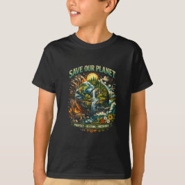 Rettet unseren Planeten T-Shirt