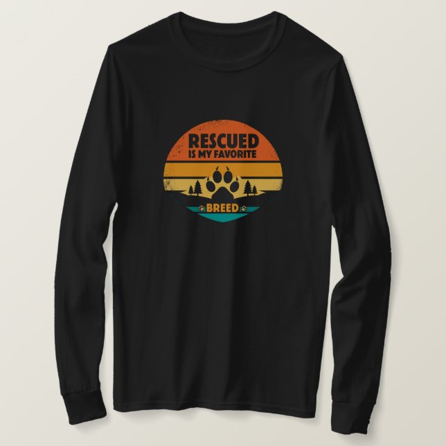 Rettet wird meine Lieblingszucht T-Shirt (Design vorne)