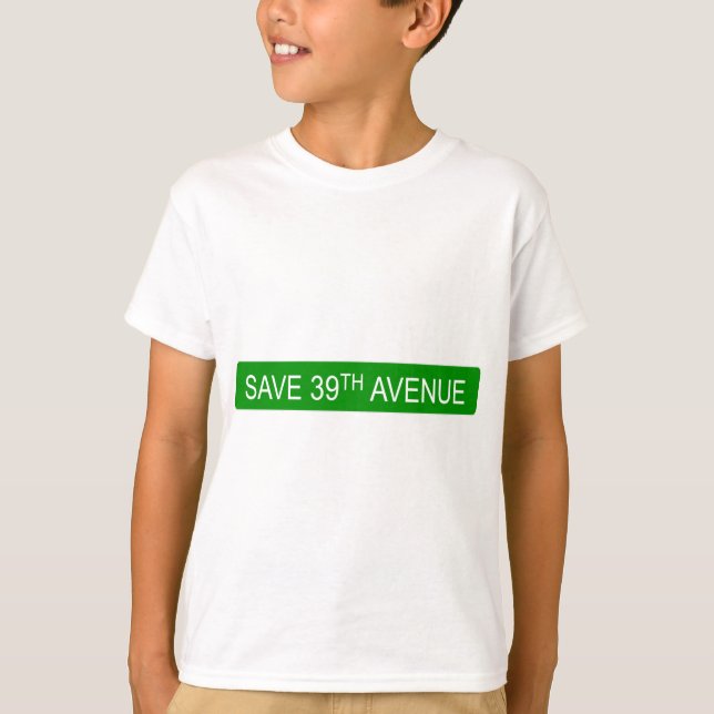 Rettetest 39. Avenue T-Shirt (Vorderseite)