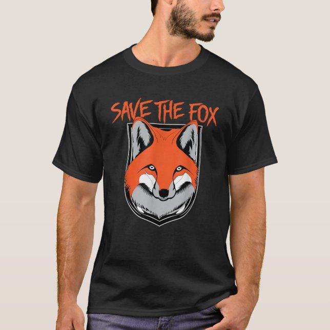 RETTETEST DES FOX T Shirt Tierrechte Shirt (Vorderseite)