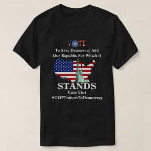 RETTETEST für Demokratie und unseren T - Shirt in 