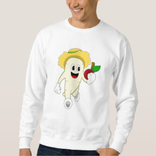 Rettich als Bauer mit Obst Sweatshirt