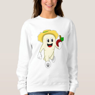 Rettich als Bauer mit Obst Sweatshirt