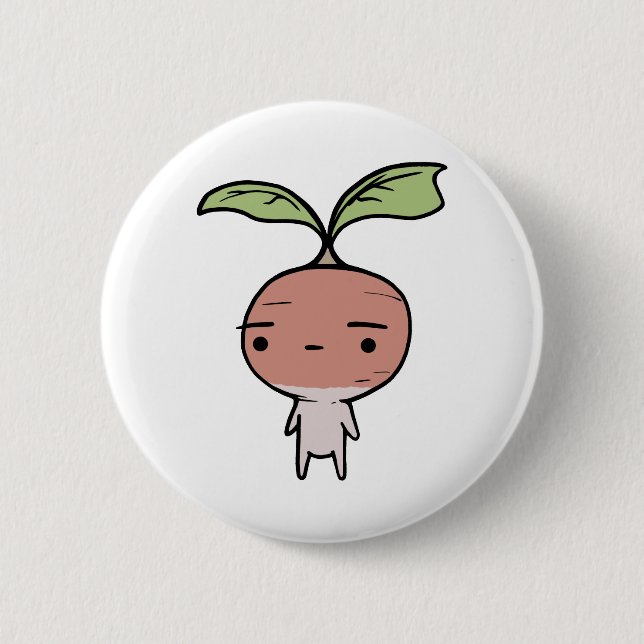 Rettich Button (Vorderseite)
