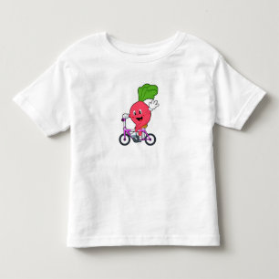 Rettich mit Fahrrad Kleinkind T-shirt