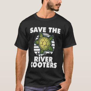 Rettung Der Fluss Cooters Schildkröte Ozean T-Shirt