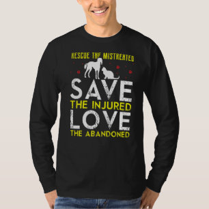 Rettung der Gerettet Verletzten und Liebe T-Shirt