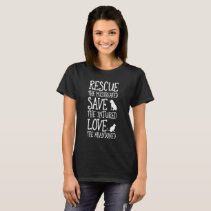 Rettung der geschädigten Liebe rette die verletzt T-Shirt