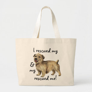 Rettung Glen von Imaal Terrier Large Tote Bag Jumbo Stoffbeutel