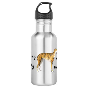 Rettung Greyhound Edelstahlflasche