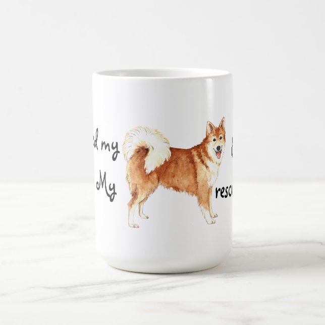 Rettung Isländisch Sheepdog Tasse (Mittel)