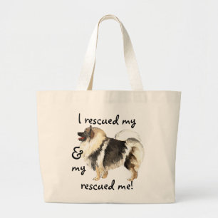 Rettung Keeshond Jumbo Stoffbeutel