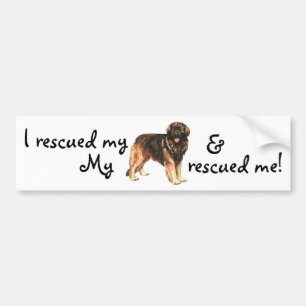 Rettung Leonberger Autoaufkleber