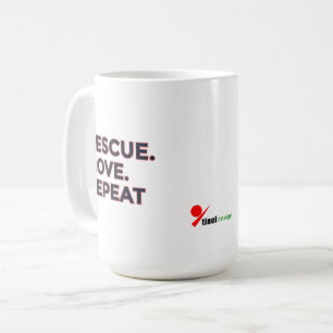 Rettung. Liebe. Wieder von vorne.   Pet Lovers Min Kaffeetasse