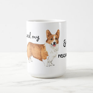 Rettung Pembroke Welsh Corgi Kaffeetasse