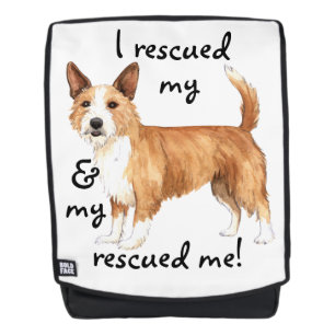 Rettung Portugiesisch Podengo Pequeno Rucksack