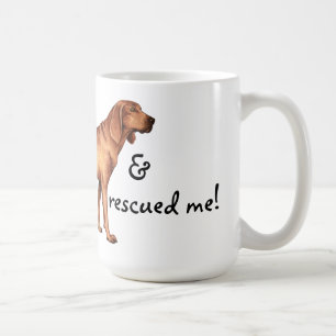 Rettung Redbone Coonhound Tasse