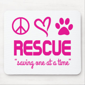Rettung "Rett eins nach dem anderen" Mousepad