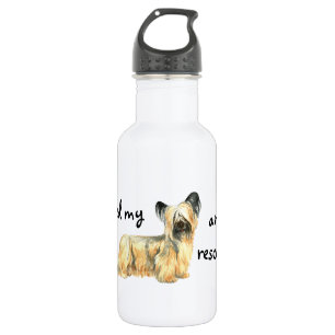 Rettung Skye Terrier Trinkflasche