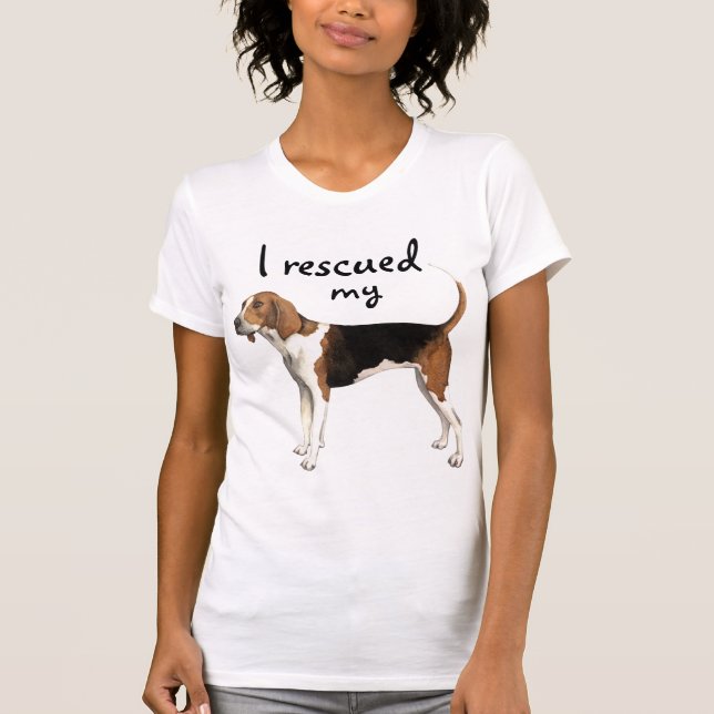Rettung Treeing WandererCoonhound T-Shirt (Vorderseite)