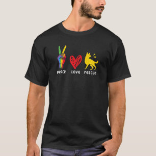 Rettung von Tieren in Schutzhütten für die Liebe T-Shirt