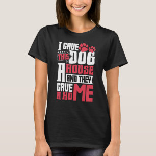 Rettung von Tierrechten bei Hunden und Adoption T-Shirt