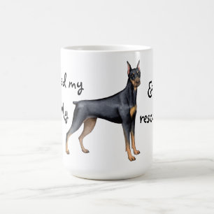 Rettungs-DobermannPinscher Kaffeetasse