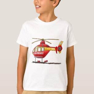 Rettungs-medizinischer Hubschrauber-Krankenwagen T-Shirt