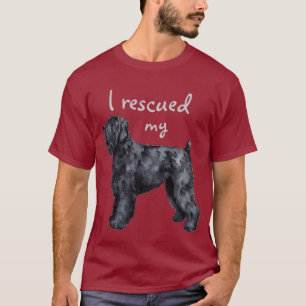Rettungs-schwarzer Russe Terrier T-Shirt