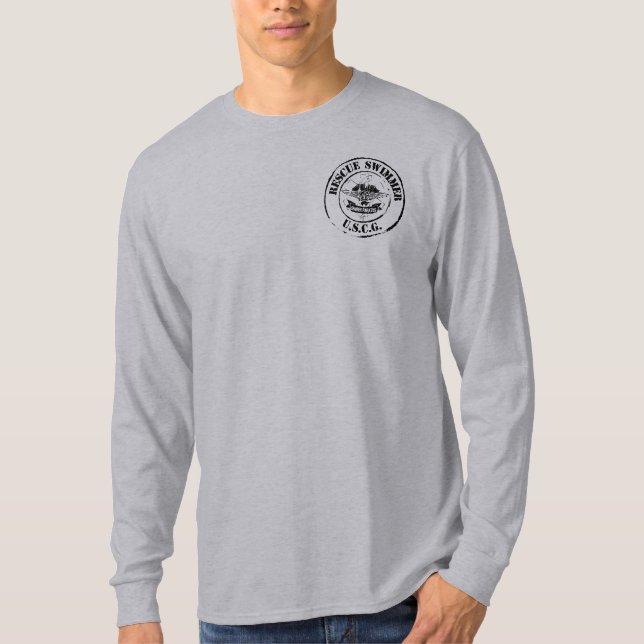 Rettungs-Schwimmer (Schmutz) T-Shirt (Vorderseite)