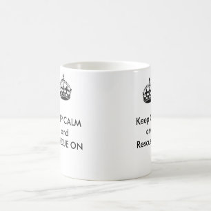 Rettungs-Tasse - behalten Sie Ruhe und Rettung an Tasse