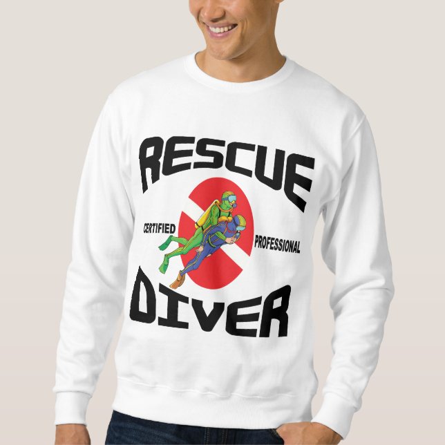 Rettungs-Taucher-T - Shirt (Vorderseite)