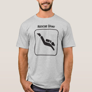 Rettungs-Taucher-T-Shirt T-Shirt