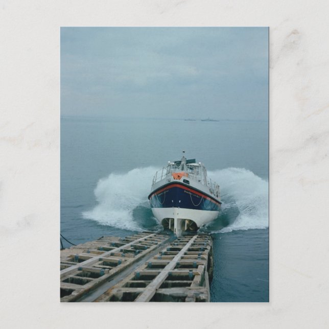 Rettungsboot, England Postkarte (Vorderseite)