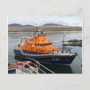 Rettungsboot in Port Askaig, Insel Islay, Schottla Postkarte