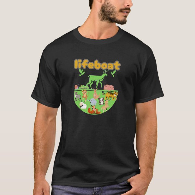 Rettungsboot T-Shirt (Vorderseite)