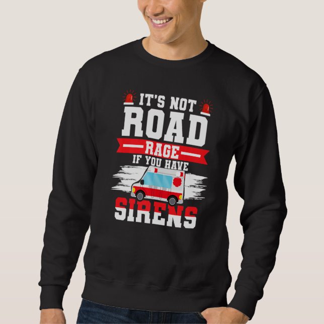 Rettungsfahrer Sweatshirt (Vorderseite)
