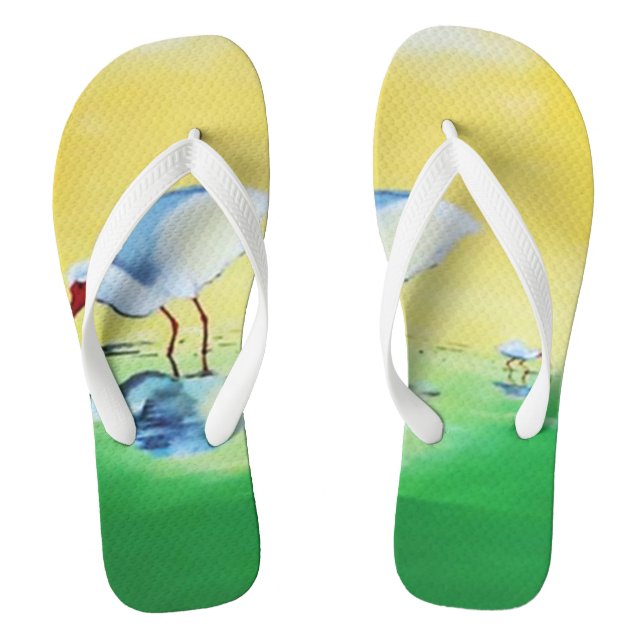 Rettungsflocken Flip Flops (Fußbett)