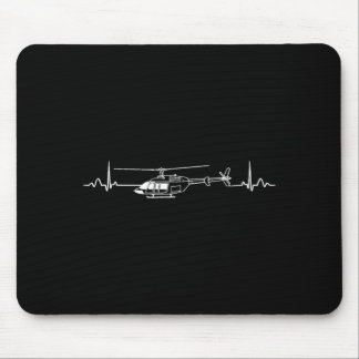 Rettungshubschrauber Hubschrauber Herzschlag Mousepad