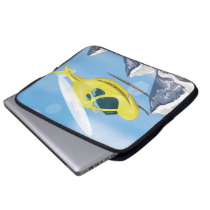 Rettungshubschrauber Laptopschutzhülle