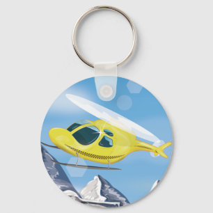 Rettungshubschrauber Schlüsselanhänger