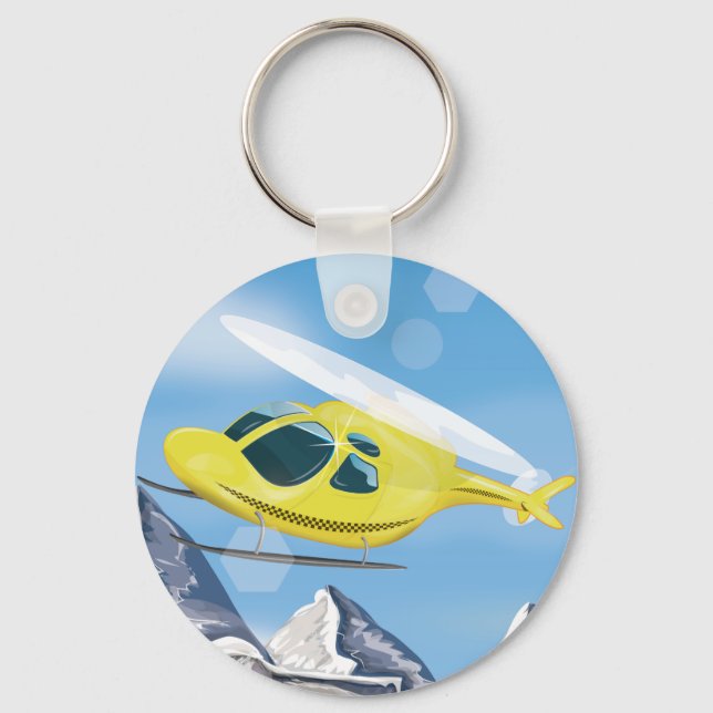 Rettungshubschrauber Schlüsselanhänger (Vorderseite)
