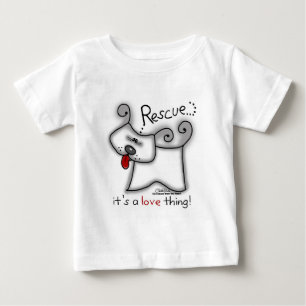 Rettungshund ... Das ist eine Liebe Baby T-shirt